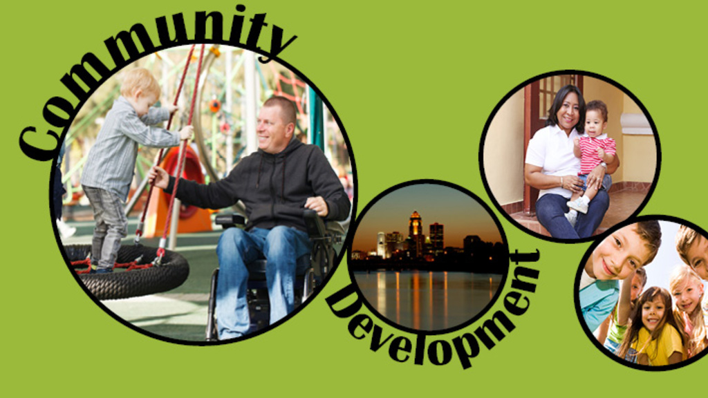 Community Development photo collage
